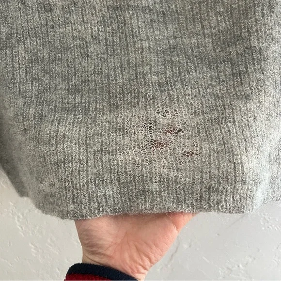 Sezane Gray Sweater - Picture 3 of 14